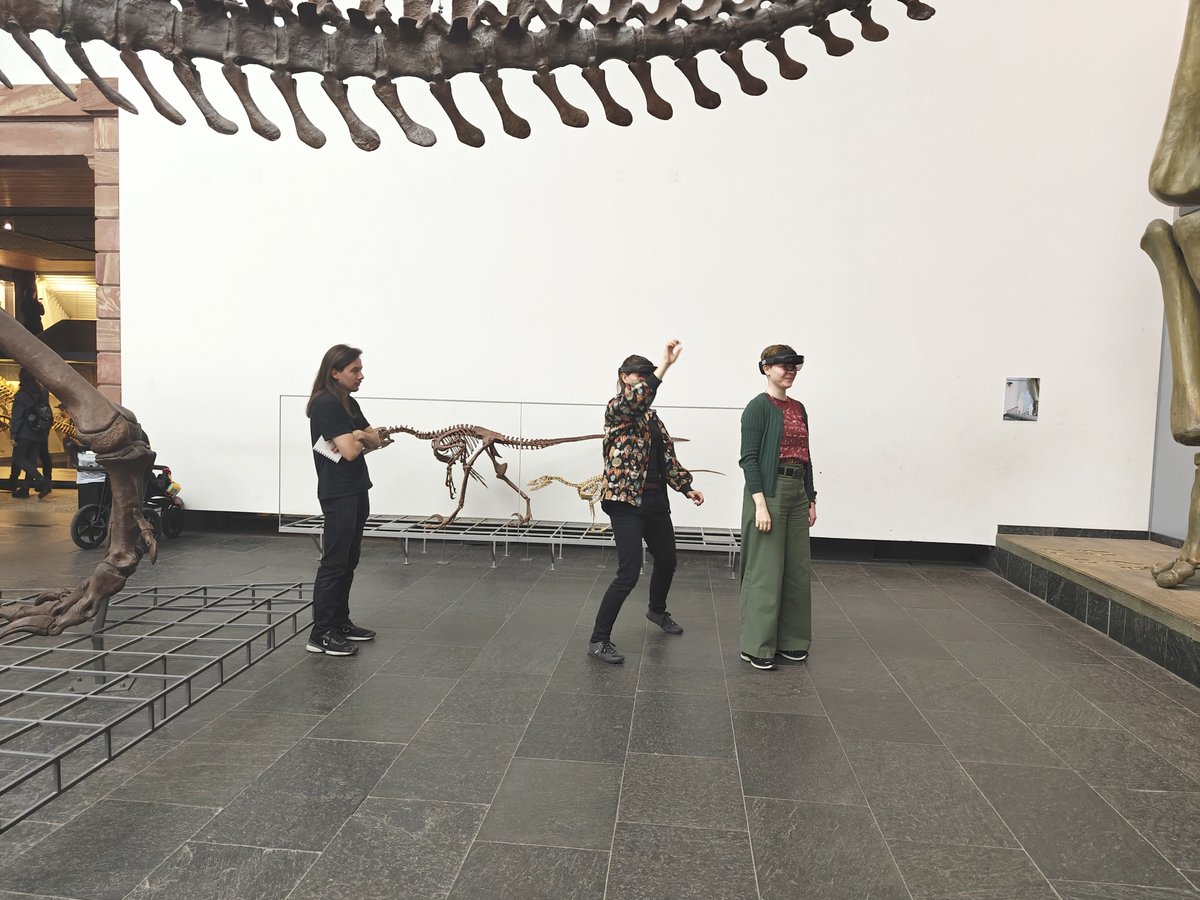LoGaCulture Project (@logaculture) on Twitter photo The #LoGaCulture team <a href="/RheinMain_HS/">Hochschule RheinMain</a> and the <a href="/Senckenberg/">SENCKENBERG</a> held the second collaborative workshop on the topic of "#AugmentedReality in Museums", where 15 to 19 y/o participants gave valuable feedback on our #HoloLens #MixedReality experiences! #HorizonEurope #DigitalHeritage The #LoGaCulture team <a href="/RheinMain_HS/">Hochschule RheinMain</a> and the <a href="/Senckenberg/">SENCKENBERG</a> held the second collaborative workshop on the topic of "#AugmentedReality in Museums", where 15 to 19 y/o participants gave valuable feedback on our #HoloLens #MixedReality experiences! #HorizonEurope #DigitalHeritage