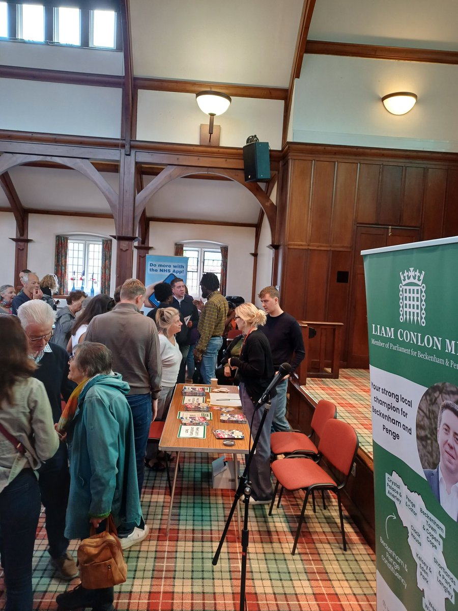 Productive morning spent supporting the local community and partner agencies  at a drop in event organised by Liam Conlon MP for Beckenham and Penge.
Thank you for the invitation