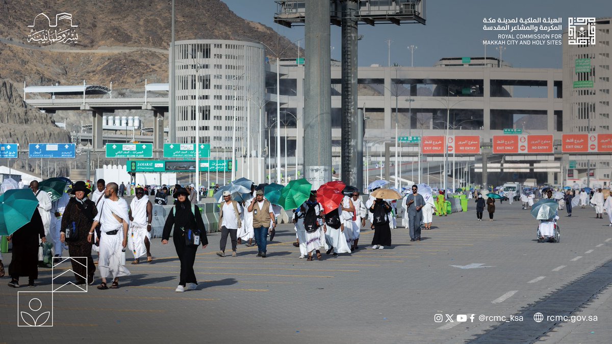 RCMC_KSA's tweet photo. يؤدون نسكهم بـ #يسر_وطمأنينة، بخدمات تسهّل رحلتهم، وتعزز تجربتهم في منشأة الجمرات.

#حج_1446هـ  #لبيك_والسبل_ميسرة https://t.co/K7Oo0aVmEt