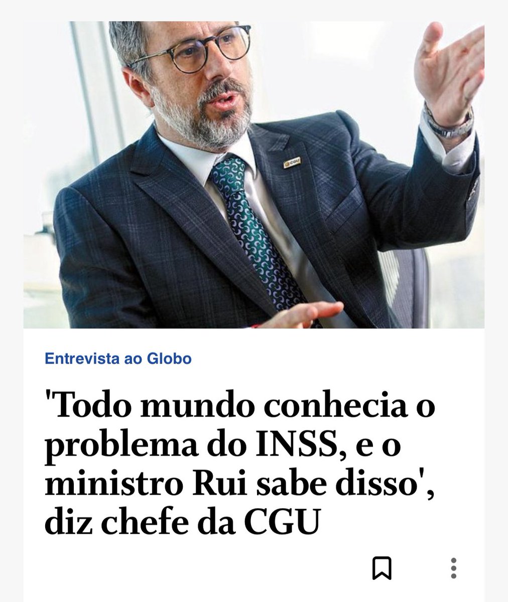 🔷 FRAUDE NO INSS 

- Só o Lula diz que não sabia. 🤡