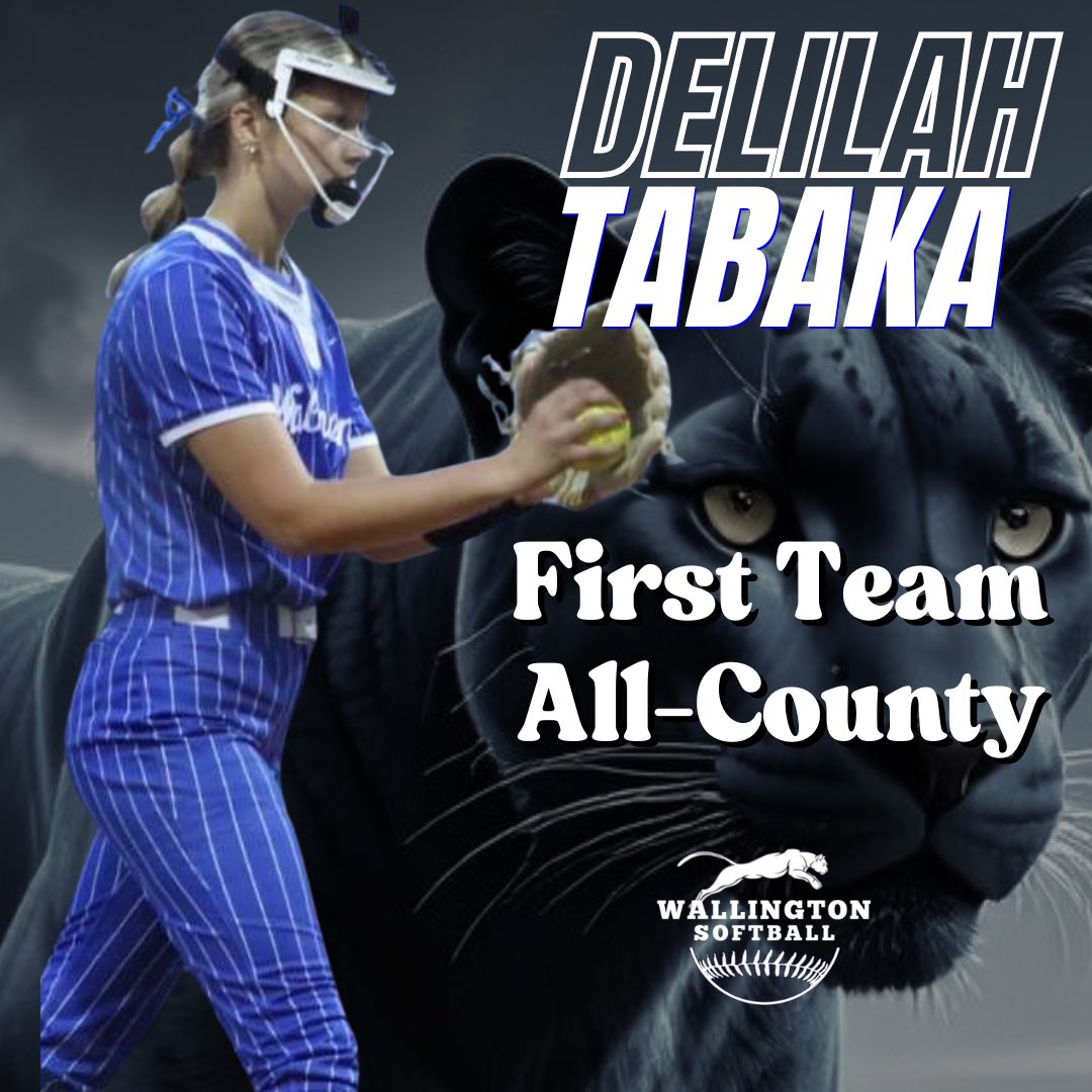 Congratulations and well-deserved, Delilah. You set the bar high, and embraced the challenge. Best wishes in your future endeavors. #PantherForLife <a href="/WHSAthletics234/">Wallington High School Athletics</a> <a href="/NJICathletics/">NJIC</a>