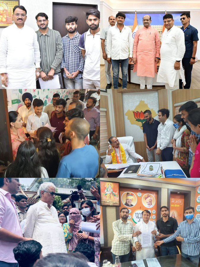 सरकार के कैबिनेट मंत्री भी दिलासा दे चुके है कि ras mains postpone की मांग जायज़ है तो फिर क्या समझे मंत्रियों की चलती नहीं है या बच्चों को धोखे में रखा जा रहा है????
यदि सरकार धोखा करती है तो ये बच्चों के साथ अन्याय होगा।
@jat
#RASMAINSPOSTPONE