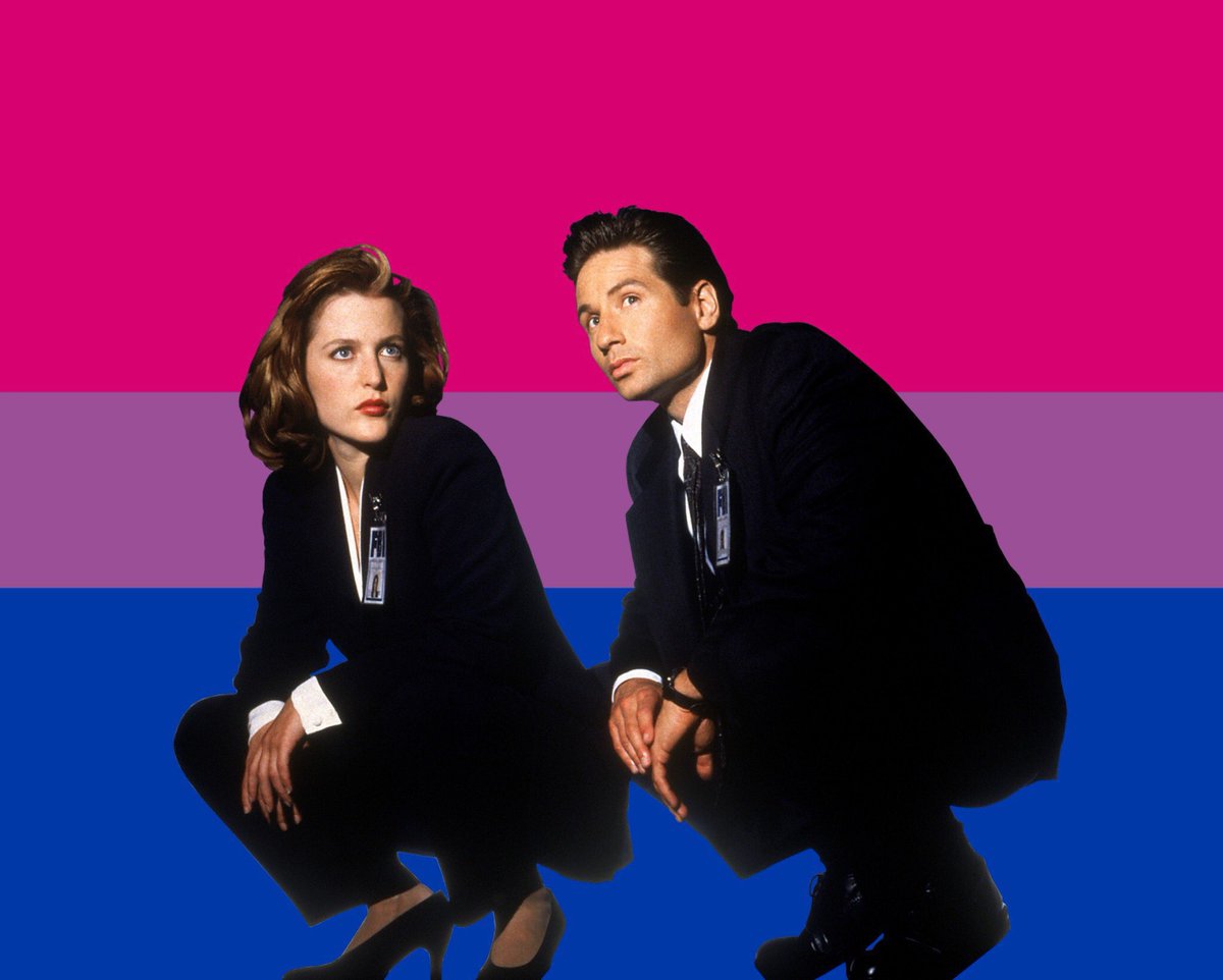 scullyxf's tweet image. happy pride bisexuals