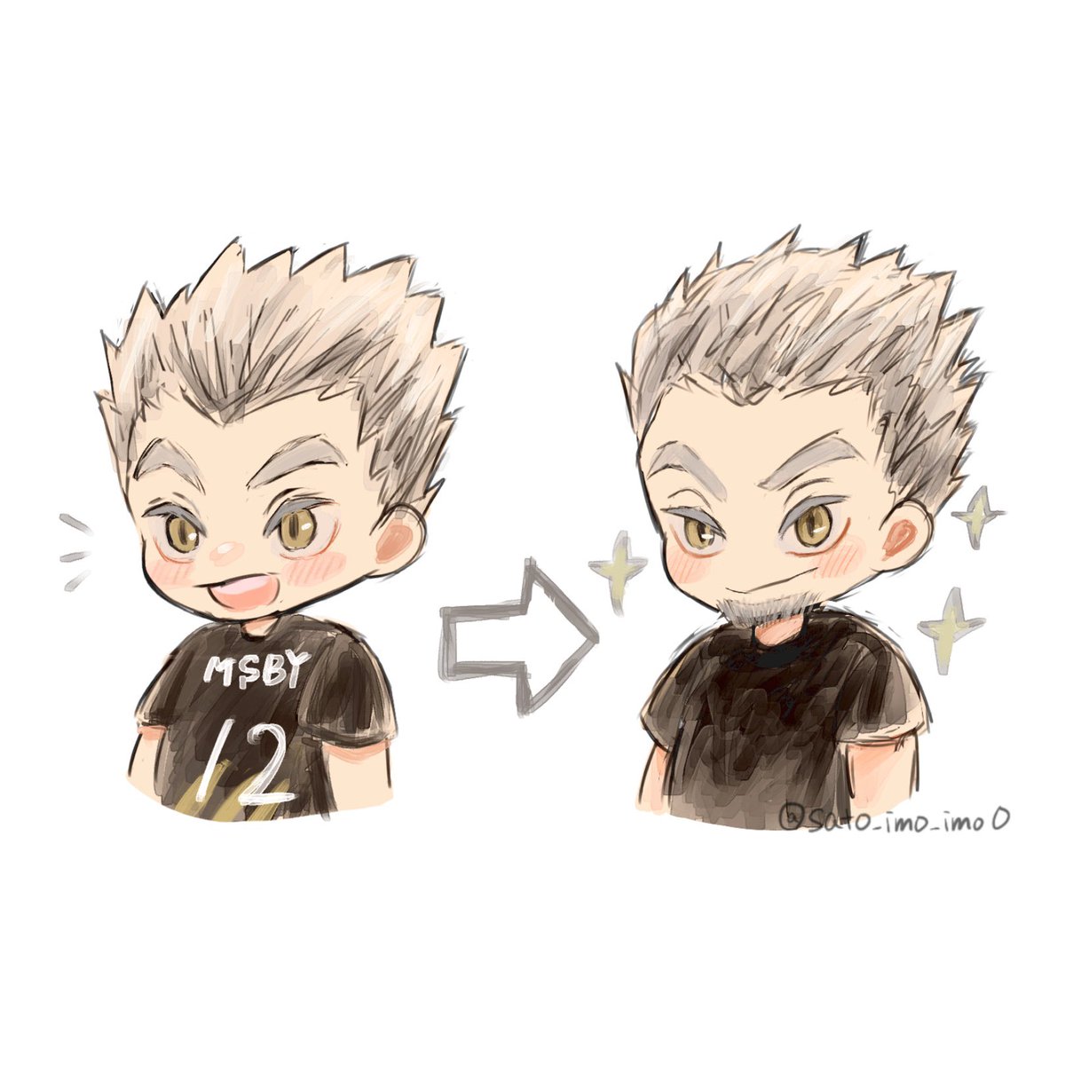 sato_imo_imo0's tweet image. 🦉✨🧔