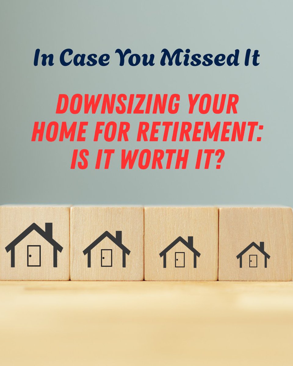 Should you give up your family home in favor of a smaller property at retirement? Our article has the factors you need to consider when making this crucial decision! #retirementplanning #downsizing #financialplanning

meldfinancial.com/financial-well…