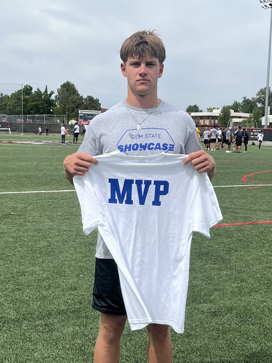Trevor Schoolfield (@trevors166) on Twitter photo Blessed to be named the Rare Gem state showcase QB MVP <a href="/BrandonHuffman/">Brandon Huffman</a> <a href="/RAREAcademyID/">RARE Academy</a> <a href="/BoiseBraveFB/">Boise Brave Football</a> <a href="/boisesportstalk/">Boise Sports Talk</a> Blessed to be named the Rare Gem state showcase QB MVP <a href="/BrandonHuffman/">Brandon Huffman</a> <a href="/RAREAcademyID/">RARE Academy</a> <a href="/BoiseBraveFB/">Boise Brave Football</a> <a href="/boisesportstalk/">Boise Sports Talk</a>