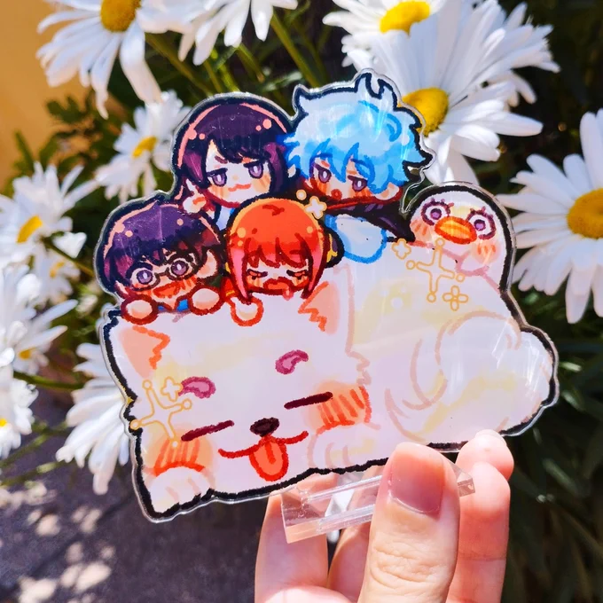 MY SH0P IS OFFICIALLY OPEN AGAIN!! There are lots of new things, check them out! every order above 20€ will receive an exclusive free shrimp holo sticker! LINK BELOW!!
