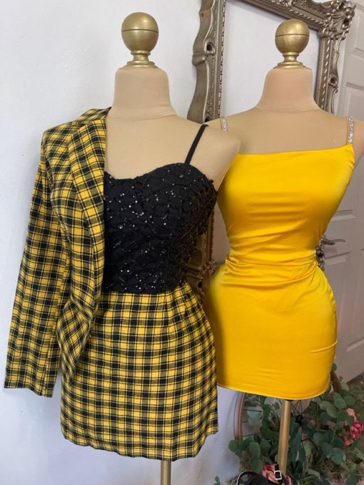 Lia02456's tweet image. "Leather, lace, and a whole lot of attitude. 🖤🔥 #RebelStyle"