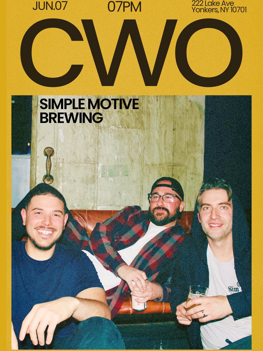 Heading back to <a href="/MotiveSimple/">SimpleMotiveBrewing</a> tonight. Start time is 8PM! ❤️🌊