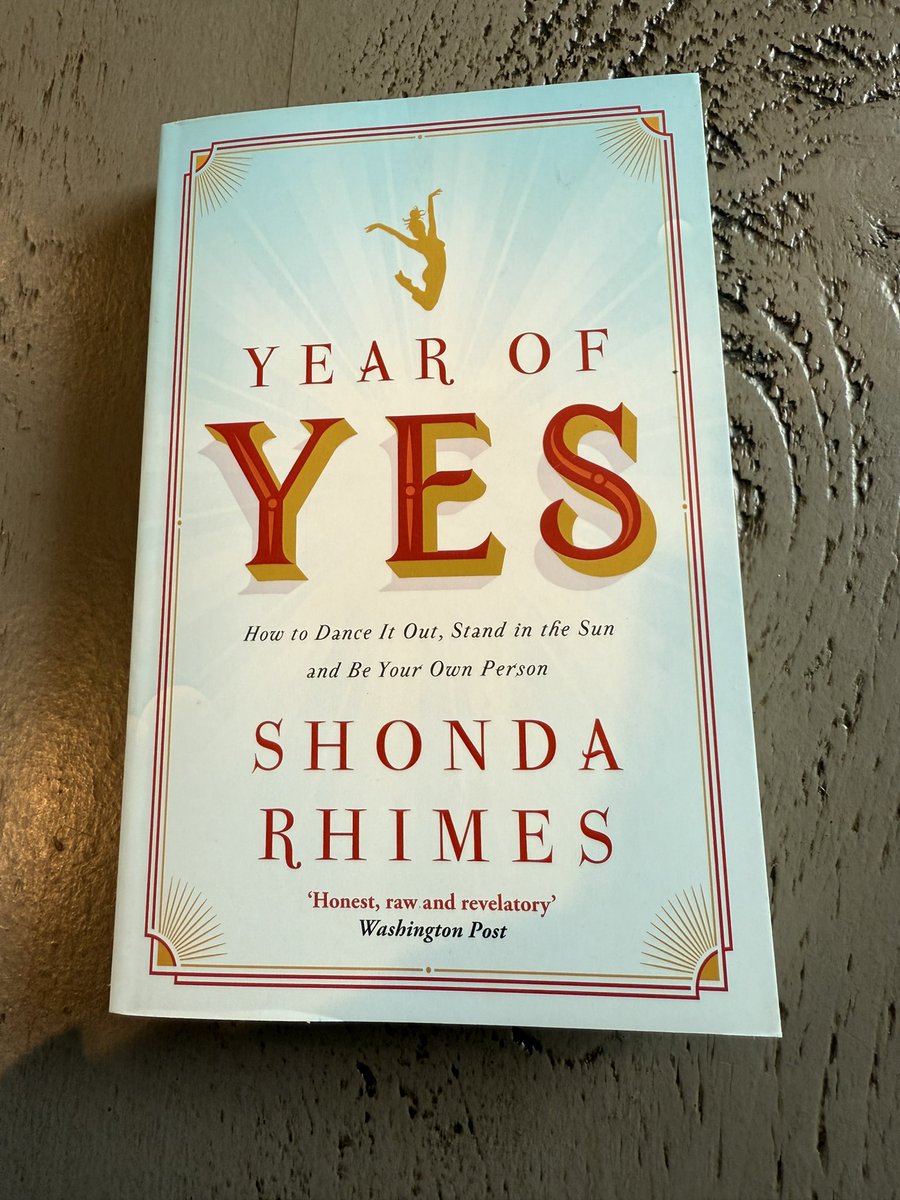 Helen Reeves (@he_reeves) on Twitter photo Lucky to have won this book by <a href="/shondarhimes/">shonda rhimes</a> from <a href="/mrjakehumphrey/">Jake Humphrey</a> high performance book club. Looking forward to reading it, giving it a go, saying yes to any& all opportunities for the next year. Let’s see where it takes me! #yearofyes #nurse #opportunities #learning #bookclub Lucky to have won this book by <a href="/shondarhimes/">shonda rhimes</a> from <a href="/mrjakehumphrey/">Jake Humphrey</a> high performance book club. Looking forward to reading it, giving it a go, saying yes to any& all opportunities for the next year. Let’s see where it takes me! #yearofyes #nurse #opportunities #learning #bookclub