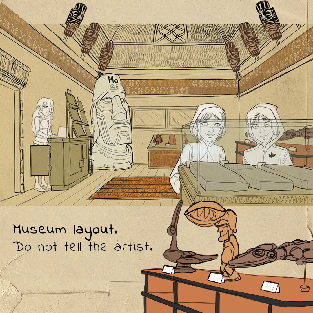 BeanAgencyGames's tweet photo. 🎨Early sketches of the Iladoro Museum level from my #pointandclick The Adventures of Tango Rio!✨

#conceptart #gamedev #characterdesign  #characterart #conceptart #sketchart #adventuregame https://t.co/kD0mVgNSZT