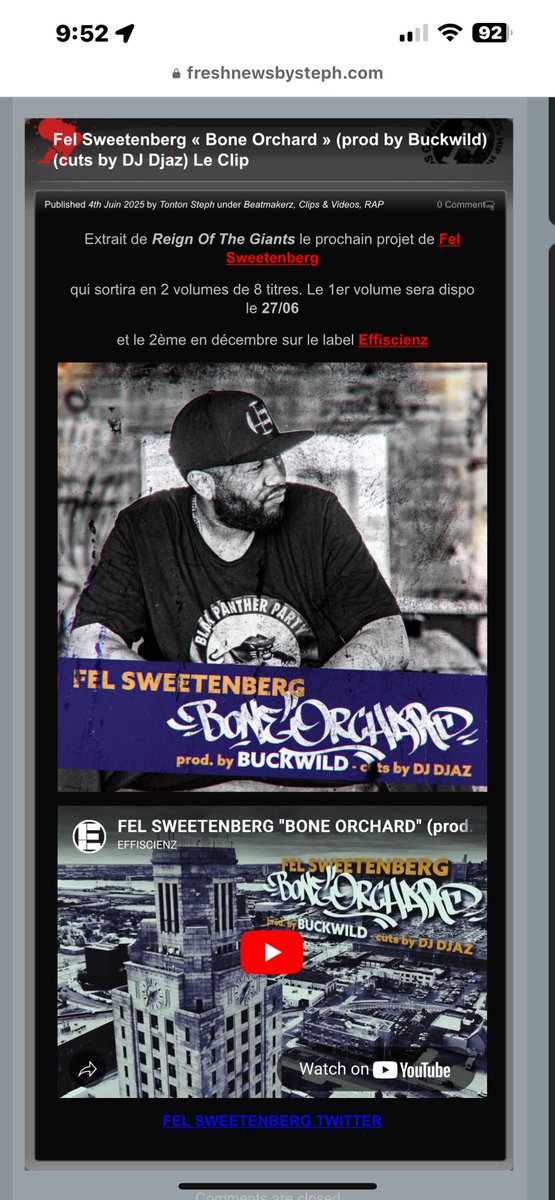 Shout Out To Fresh News!