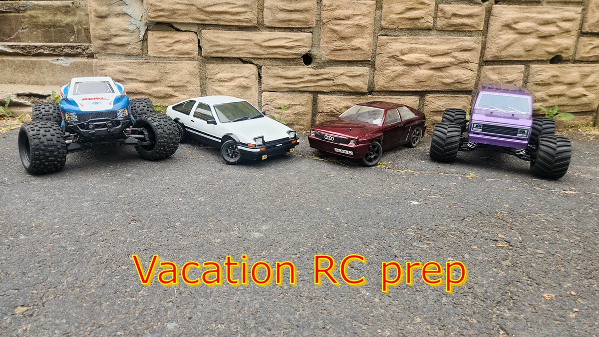 RCCarGarage1's tweet photo. New Video out now getting some of my rigs ready for my upcoming vacation check out the video and enjoy
https://t.co/4O6BHuazE1 https://t.co/XZEgpM0Tug
