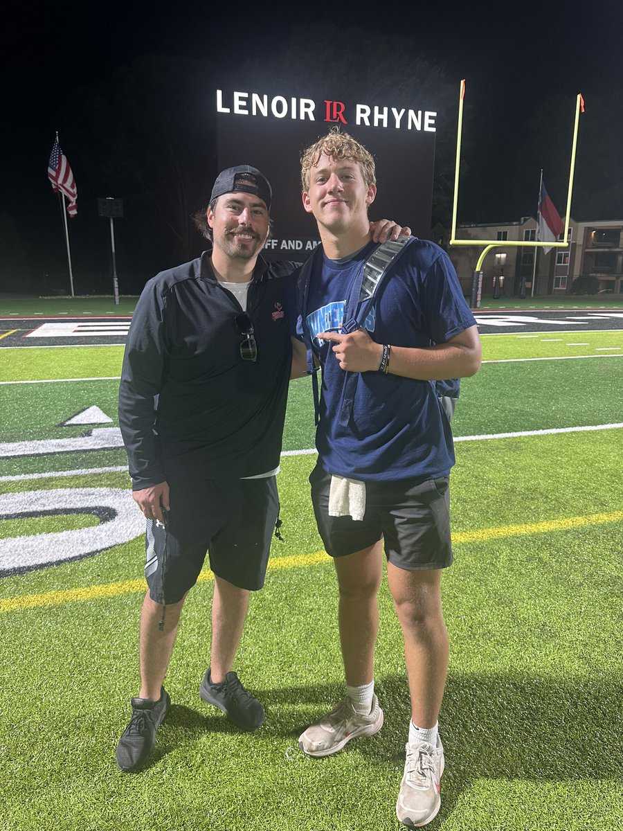 Ethan Presley (@ethan_presley4) on Twitter photo Thank you to the staff <a href="/LRBearsFootball/">Lenoir-Rhyne Football</a> for a Great Camp! Going to make it back again this summer and for sure a game in the Fall! <a href="/CoachSDeMeo/">Steve DeMeo</a> <a href="/NickVagnoneLR/">Nick Vagnone</a> <a href="/coachSocha/">Doug Socha</a> Thank you to the staff <a href="/LRBearsFootball/">Lenoir-Rhyne Football</a> for a Great Camp! Going to make it back again this summer and for sure a game in the Fall! <a href="/CoachSDeMeo/">Steve DeMeo</a> <a href="/NickVagnoneLR/">Nick Vagnone</a> <a href="/coachSocha/">Doug Socha</a>