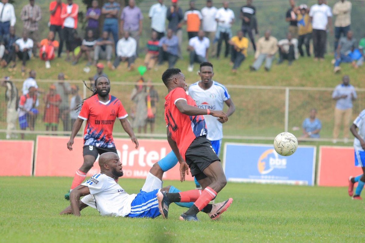 It's tied after 83 minutes
Ngabi nsamba 2-2Ndiga

📌Goal scorers
Ngabi
⚽Sula Matovu (1)
⚽Stephen Yiga (1)

Ndiga
⚽Reagan Mpande (2)

#BikaCupTournamentFinal2025