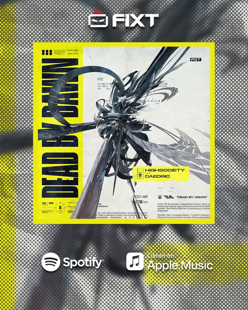 An epic collaboration of <a href="/HIGHSOCIETYsays/">HIGHSOCIETY</a> and <a href="/daedricofficial/">DAEDRIC</a> never gets old. Stream Dead By Dawn and the rest of Highsociety's album, DATAMOSH, on Spotify and Apple Music! 🔥