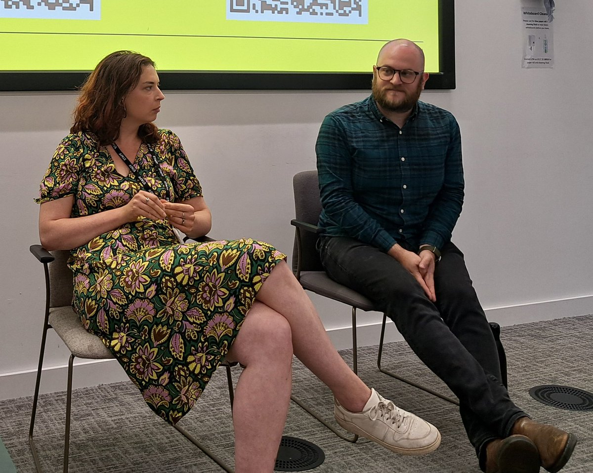 Heather Child (@heatherika1) on Twitter photo Questionable on-demand novels, AI that makes AI, and 'Golden Gate' Claude... #AI has impacts, but writers can do something about it. 💪 #uobwritersday with Jessica Moor and <a href="/jasongwartz/">mastodon.social/@gwartz</a> <a href="/UoBWriting/">Creative Writing at the University of Bristol</a> Questionable on-demand novels, AI that makes AI, and 'Golden Gate' Claude... #AI has impacts, but writers can do something about it. 💪 #uobwritersday with Jessica Moor and <a href="/jasongwartz/">mastodon.social/@gwartz</a> <a href="/UoBWriting/">Creative Writing at the University of Bristol</a>