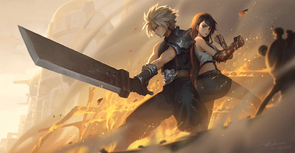 Cloud and Tifa

Artist: Dao Trong Le