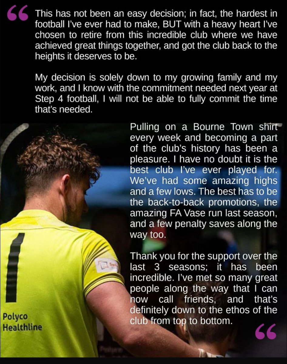 Bourne Town FC tweet media