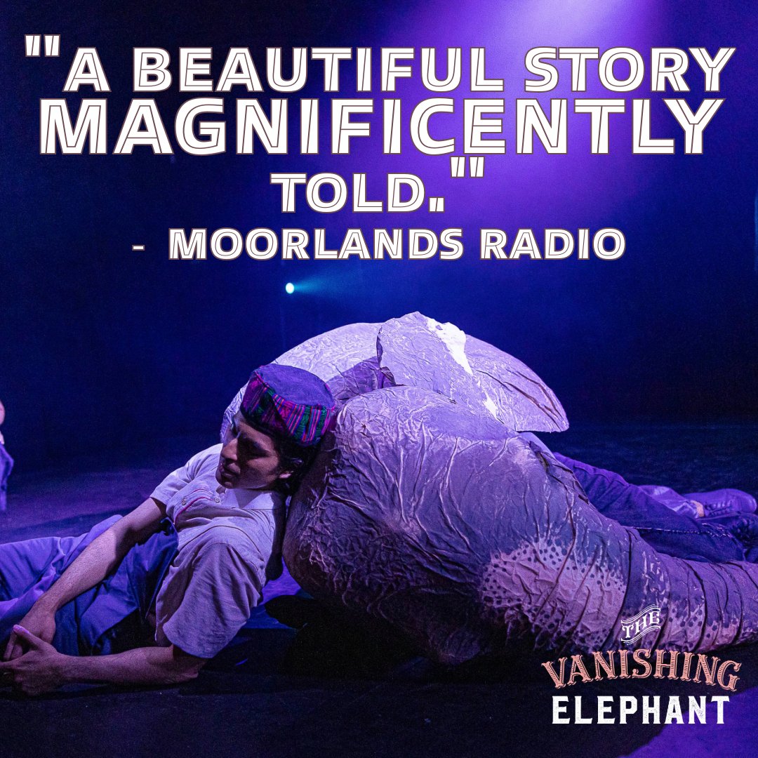 The reviews are in... and need we say more? 👀

With just two performances of <a href="/CahootsNI/">Cahoots</a>'s #TheVanishingElephant left in Buxton, don't miss your chance to see the 'greatest magic trick of all!' 🎭

🎟 bit.ly/BOH-vanishing-…