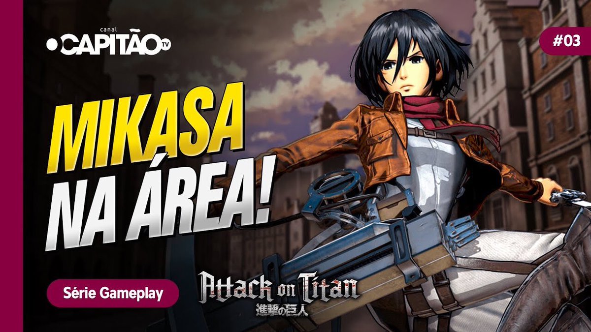 Bom dia!! Principalmente pra quem gosta de #AttackOnTitan saiu continuação da série no canal, e dessa vez com a bravíssima da Mikasa deitando um monte de gigante pelado!! 😅

Corre lá conferir!
youtu.be/SISX4WoKQz8