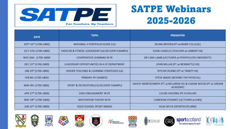 Mark Witt (@markwittpe) on Twitter photo Excellent CPD from SATPE. Great range of speakers from all sectors. Looking forward to the Beyond The Physical session. <a href="/hillofbanchory/">Hill of Banchory</a> <a href="/cook_pe/">A Year of Primary PE</a> <a href="/_beyondphysical/">Beyond the Physical</a> Excellent CPD from SATPE. Great range of speakers from all sectors. Looking forward to the Beyond The Physical session. <a href="/hillofbanchory/">Hill of Banchory</a> <a href="/cook_pe/">A Year of Primary PE</a> <a href="/_beyondphysical/">Beyond the Physical</a>