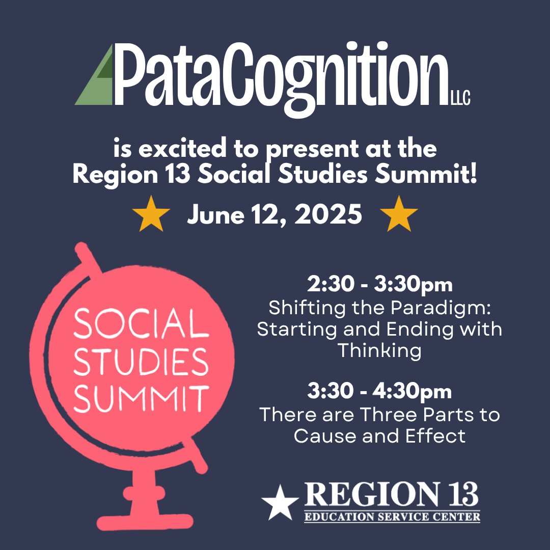 🤩 We're headed to Austin next week! If you're attending the <a href="/region13/">ESC Region 13</a> Social Studies Summit, don't miss our sessions in the afternoon! 

📗 We'll even be giving away a copy of our book at both sessions!

🎯 It's not too late to register- see you there! esc13.net/events/social-…