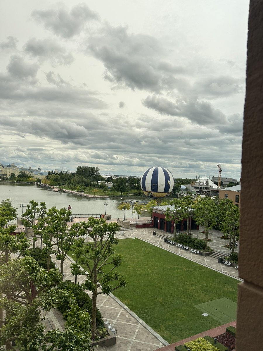 View from our room! After the taxi journey from hell!