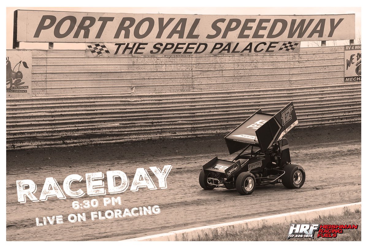 RACEDAY a@PortRoyalSpdway!

Racing at 7pm | Live coverage on <a href="/FloRacing/">FloRacing</a>
Live timing &amp; scoring available on the <a href="/MyRacePass/">MyRacePass</a> app #GetTheApp