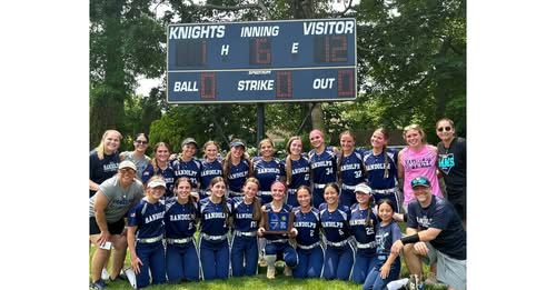 So incredibly proud to be part of this amazing team.  The Randolph Lady Rams Softball Team won the N1G3 State Sectional Championship yesterday.  This marks two years in a row- having won the N2G3 title last year.  We are not done yet!!🐏🥎💙