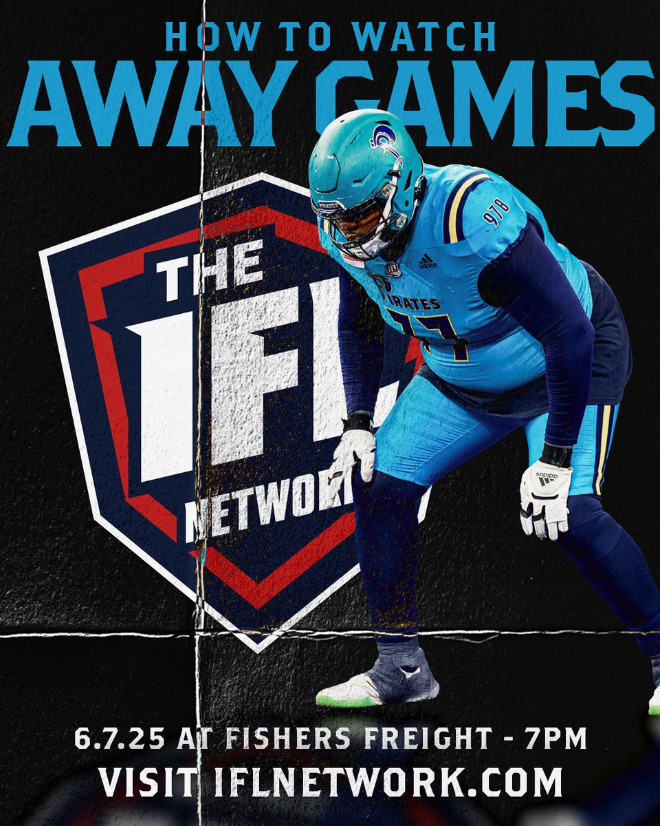 OrlPirates's tweet photo. The Pirates might be in Indiana, but you can bring Pirates football right to your living room TONIGHT! π΄ββ οΈ Tune in to tonight's game on the #IFLNetwork - kickoff at 7PM (EST) π
Register for your free trial today at https://t.co/cawuYYvXWc
#NeverShallWeSink | #goIFL | @indoorfl https://t.co/UPvQKWKrFP