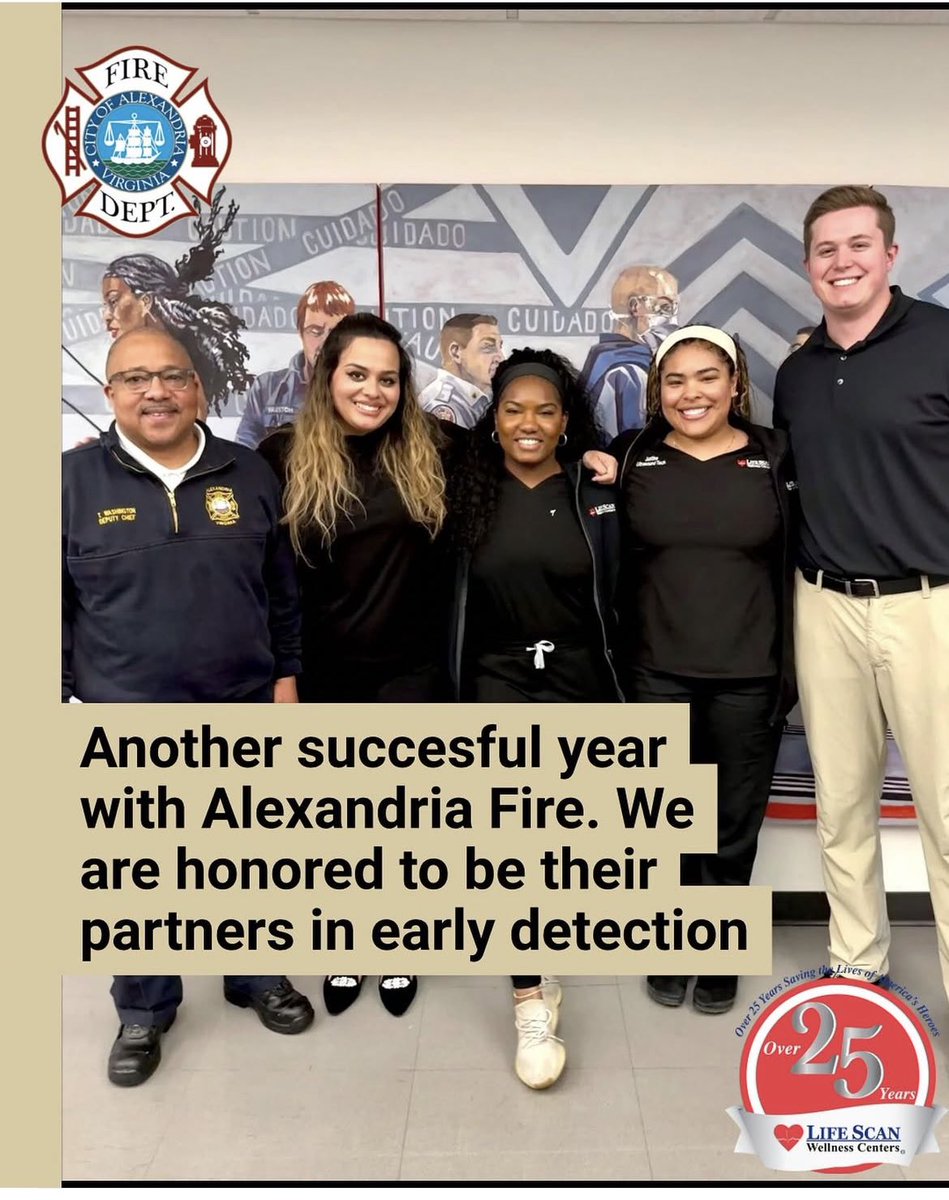 Todd J. LeDuc (@toddjleduc) on Twitter photo Great work and partnership with <a href="/LifeScanSaves/">Life Scan Wellness</a> <a href="/AlexandriaVAFD/">Alexandria Fire-EMS</a> resulting in life saving enhanced early detection. <a href="/PIOMarkBrady/">Mark Brady</a> <a href="/Jefffire89/">Jeff Johnson</a> <a href="/fireengineering/">Fire Engineering</a> <a href="/vfca/">VFCA</a> <a href="/Josh_IAFF/">Joshua Smith</a> <a href="/RealBritaHorn/">🔥Brita Horn</a> <a href="/HazmatandRescue/">Hazmat and Rescue Training</a> <a href="/Di_Cotter/">Diane Cotter</a> <a href="/HazMatBarbiePhD/">Kate Kapalo, Ph.D. (she/her/hers)</a> <a href="/Donnie_Hutch/">Dr. Donnie Hutchinson</a> <a href="/5AlarmTaskForce/">5-AlarmTaskForceCorp</a> <a href="/VaFirePrograms/">Virginia Department of Fire Programs</a> Great work and partnership with <a href="/LifeScanSaves/">Life Scan Wellness</a> <a href="/AlexandriaVAFD/">Alexandria Fire-EMS</a> resulting in life saving enhanced early detection. <a href="/PIOMarkBrady/">Mark Brady</a> <a href="/Jefffire89/">Jeff Johnson</a> <a href="/fireengineering/">Fire Engineering</a> <a href="/vfca/">VFCA</a> <a href="/Josh_IAFF/">Joshua Smith</a> <a href="/RealBritaHorn/">🔥Brita Horn</a> <a href="/HazmatandRescue/">Hazmat and Rescue Training</a> <a href="/Di_Cotter/">Diane Cotter</a> <a href="/HazMatBarbiePhD/">Kate Kapalo, Ph.D. (she/her/hers)</a> <a href="/Donnie_Hutch/">Dr. Donnie Hutchinson</a> <a href="/5AlarmTaskForce/">5-AlarmTaskForceCorp</a> <a href="/VaFirePrograms/">Virginia Department of Fire Programs</a>