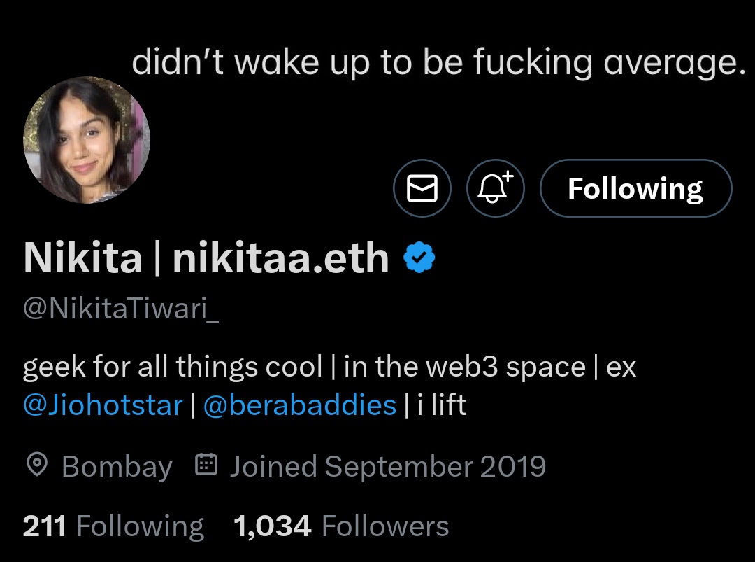 pratyushspanda's tweet photo. @NikitaTiwari_ i guess twitter gave you a belated birthday gift 👀

congratulations on reaching 1k followers nikita!! https://t.co/KFbUBwAEJu