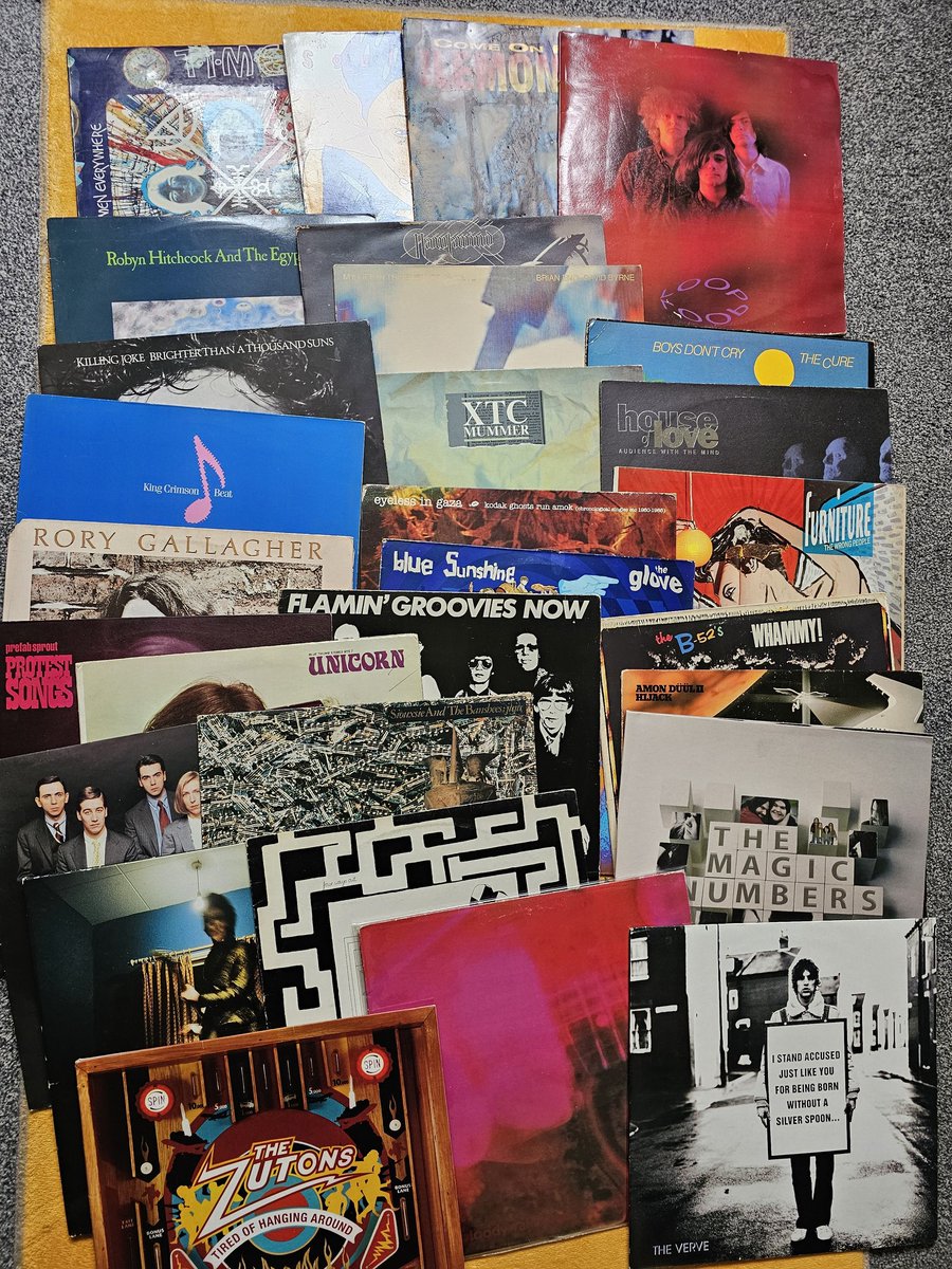 Quite a productive morning crate digging, some of these first time finds, might give the car booty a rest tomorrow for the sake of my marriage.