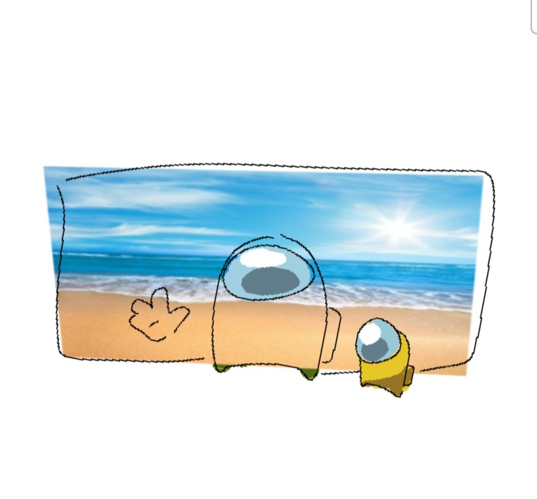 크로마키맨 #rodamrix #rodamrixfanart #AmongUs