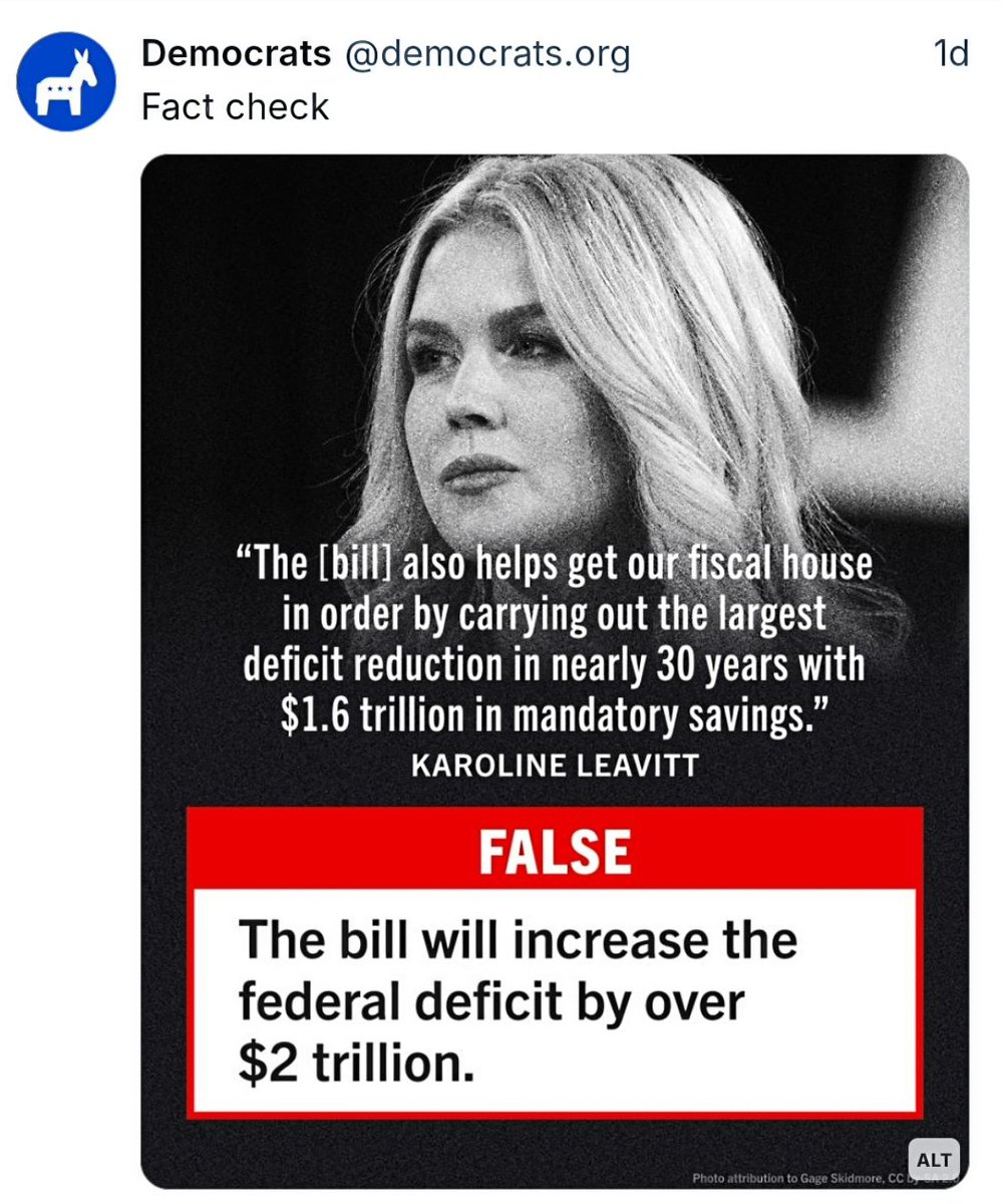 NatalieMonarrez's tweet image. #KarolineLeavitt #trumptool #liar 👎👎