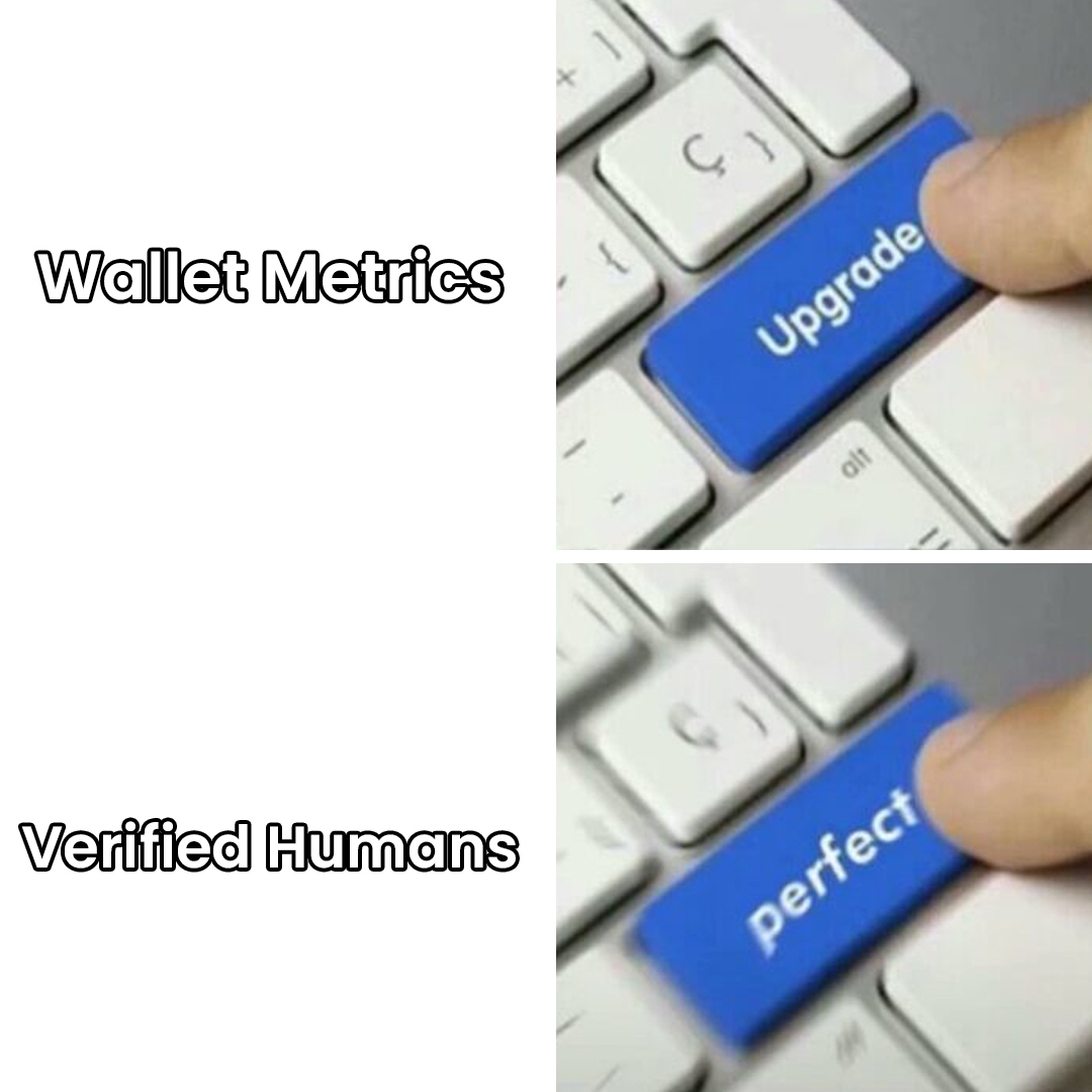 Latrice_win's tweet image. Forget wallet counts.
The real metric is verified humans.
#Web3Metrics #GrowthWithIntegrity @worldcoin