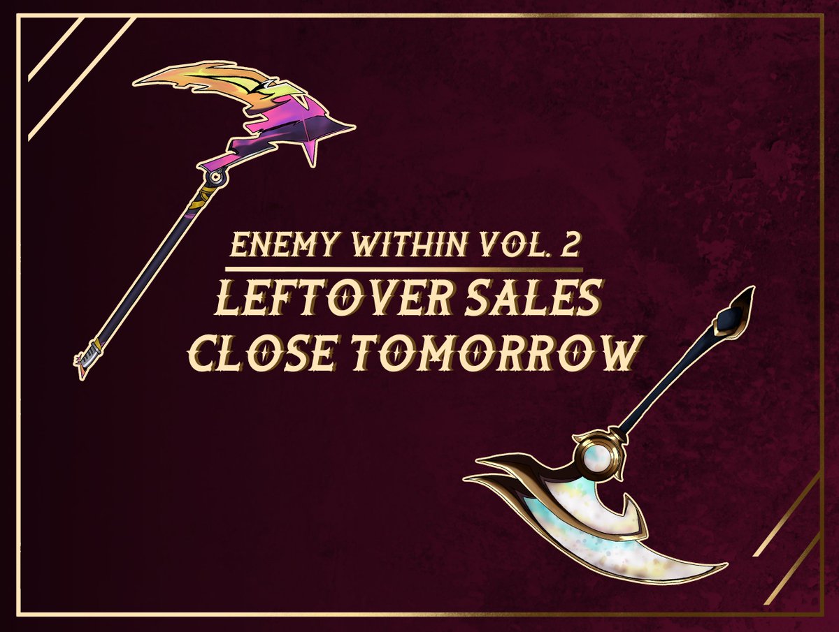 Enemy Within ♢ Kayn Zine | DONATION MADE! tweet media