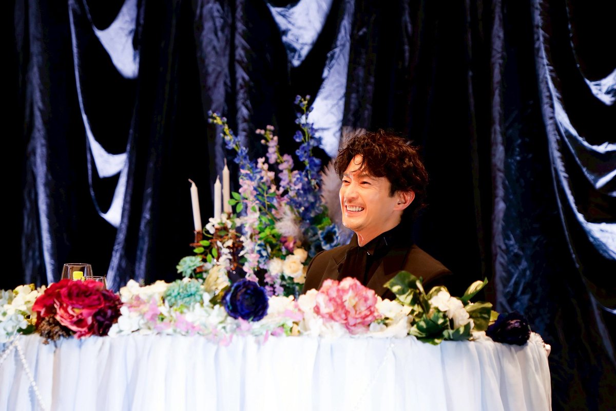 本日は津田健次郎 -30th Anniversary- ディナーショーにお越し頂き