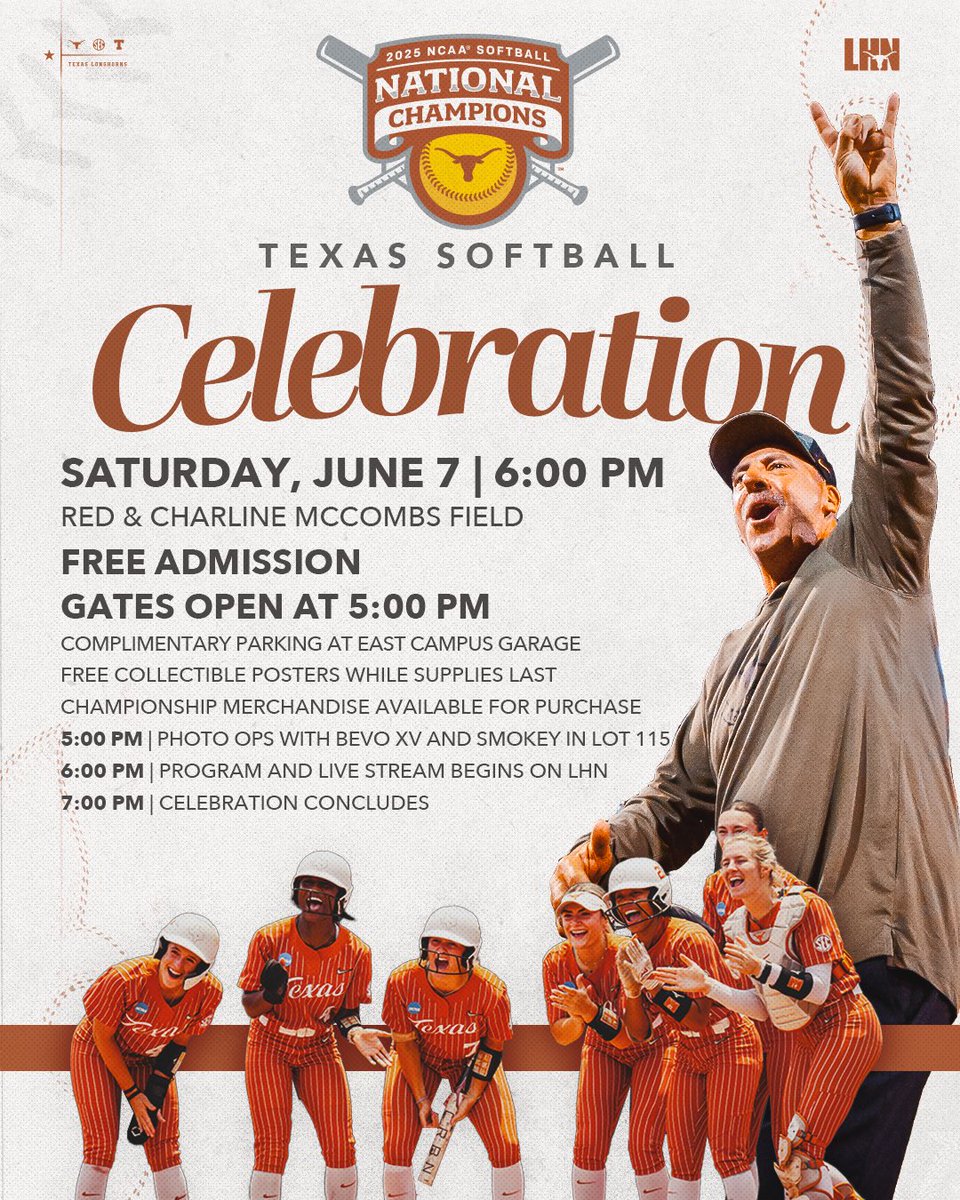 Texas Softball (@texassoftball) on Twitter photo let’s party y’all 🤘
#HookEm let’s party y’all 🤘
#HookEm
