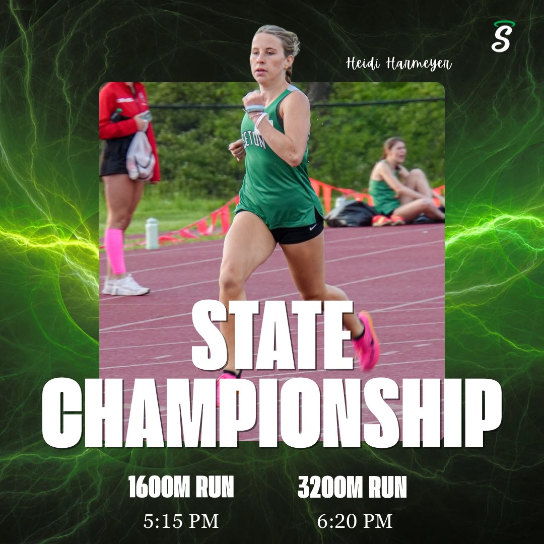Good Luck to Heidi Harmeyer as she heads UP STATE to compete in the OHSAA State Track and Field Championships!