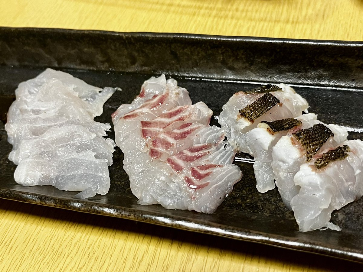 BlogWaral's tweet image. まさか近所のスーパーで「値賀咲(ちかさき)」に出会えるとは！
即決で購入しました🐟

まずはお刺身で頂きましたが、脂ノリノリで非常に美味しかったです✨

今日からしばらくイサキ料理だ😁

#魚食