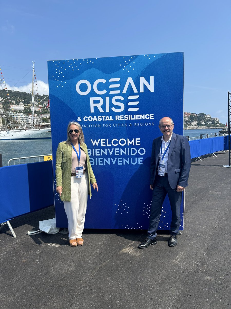 NadiaPellefigue's tweet photo. 🌊 A Nice pour l’ #OceanRise &amp; Coastal Resilience Summit avec +40 pays &amp; autorités locales mobilisées.

🌍 40 % de la pop. mondiale vit en zone côtière. Face à l’#érosion, aux #aléasclimatiques &amp; à la perte de biodiversité, les territoires sont en 1ère ligne. https://t.co/KUFg4337aj
