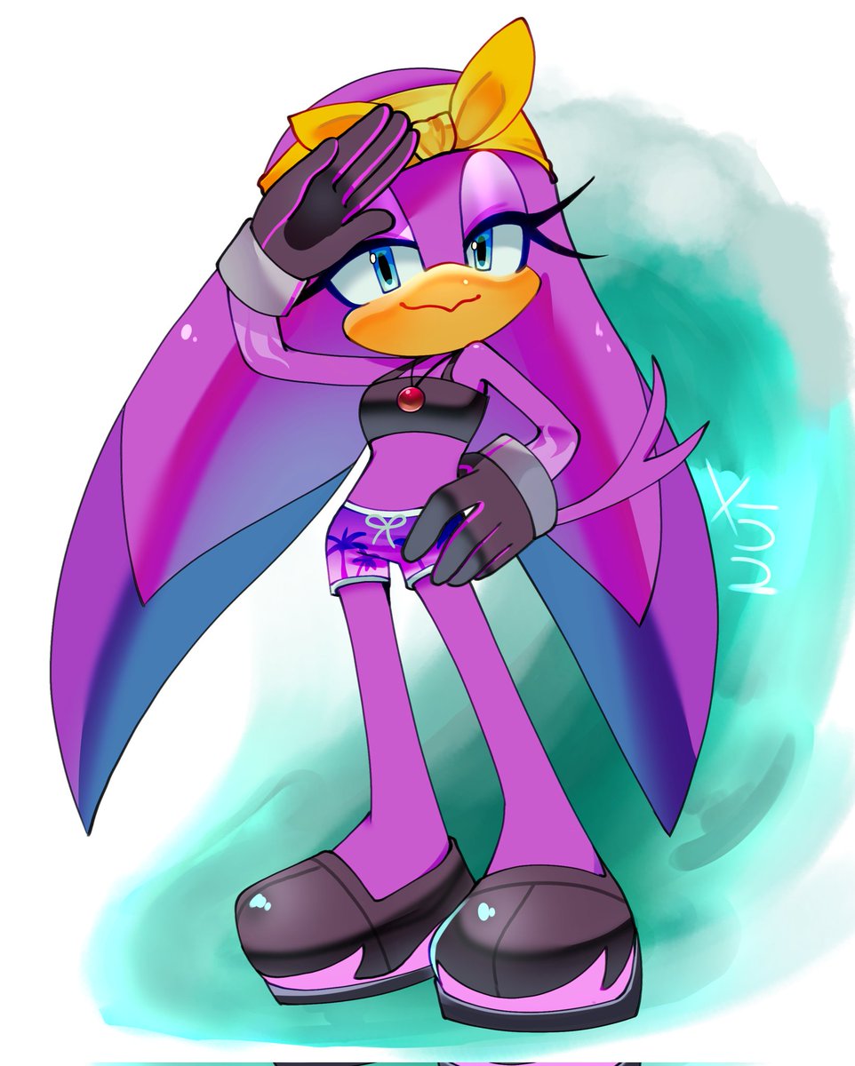 nuinu_17's tweet image. 🌊🌊🌊🌊
#wavetheswallow
#SonicTheHedgehog
#sonicfanart