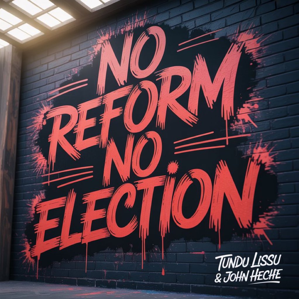#NoReformsNoElection