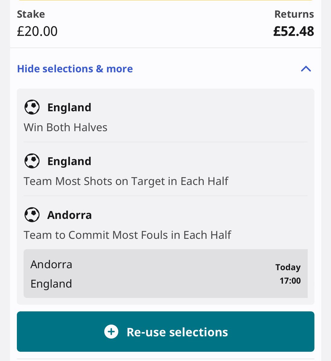 Benny’s Football Tips tweet media