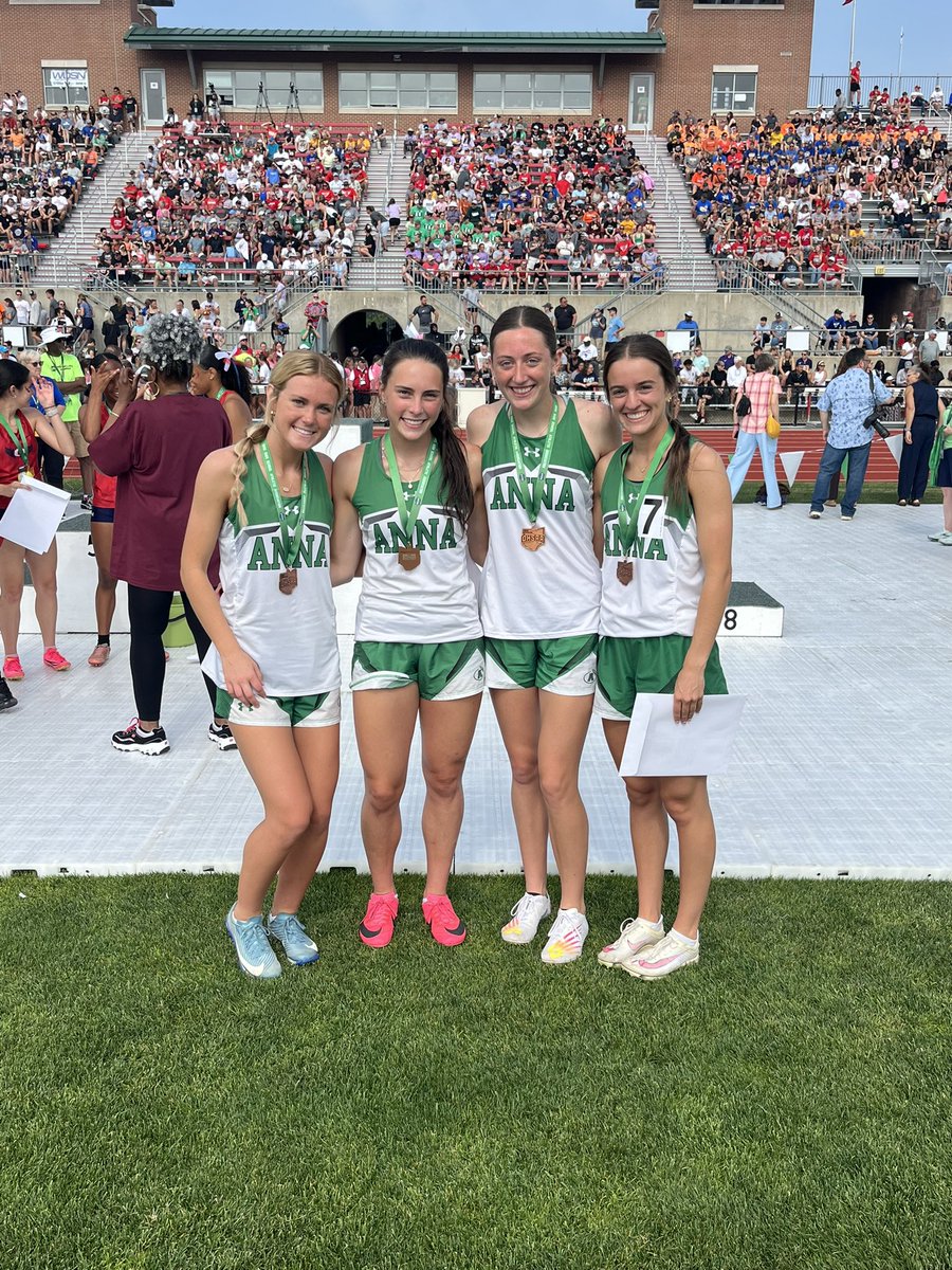 Congratulations to the Anna 4x200m team finishing 4th at the 2025 OHSAA DIII State Track and Field Championship!