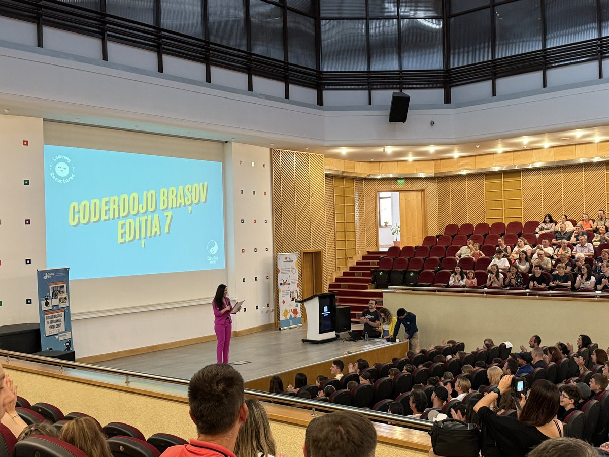 balanionut's tweet photo. La finalul ediției #7 pentru #CoderDojo #brasov au fost 13 ateliere cu 256 de elevi participanți și 33 de mentori #futuredevelopers https://t.co/oWFwxoWQZF