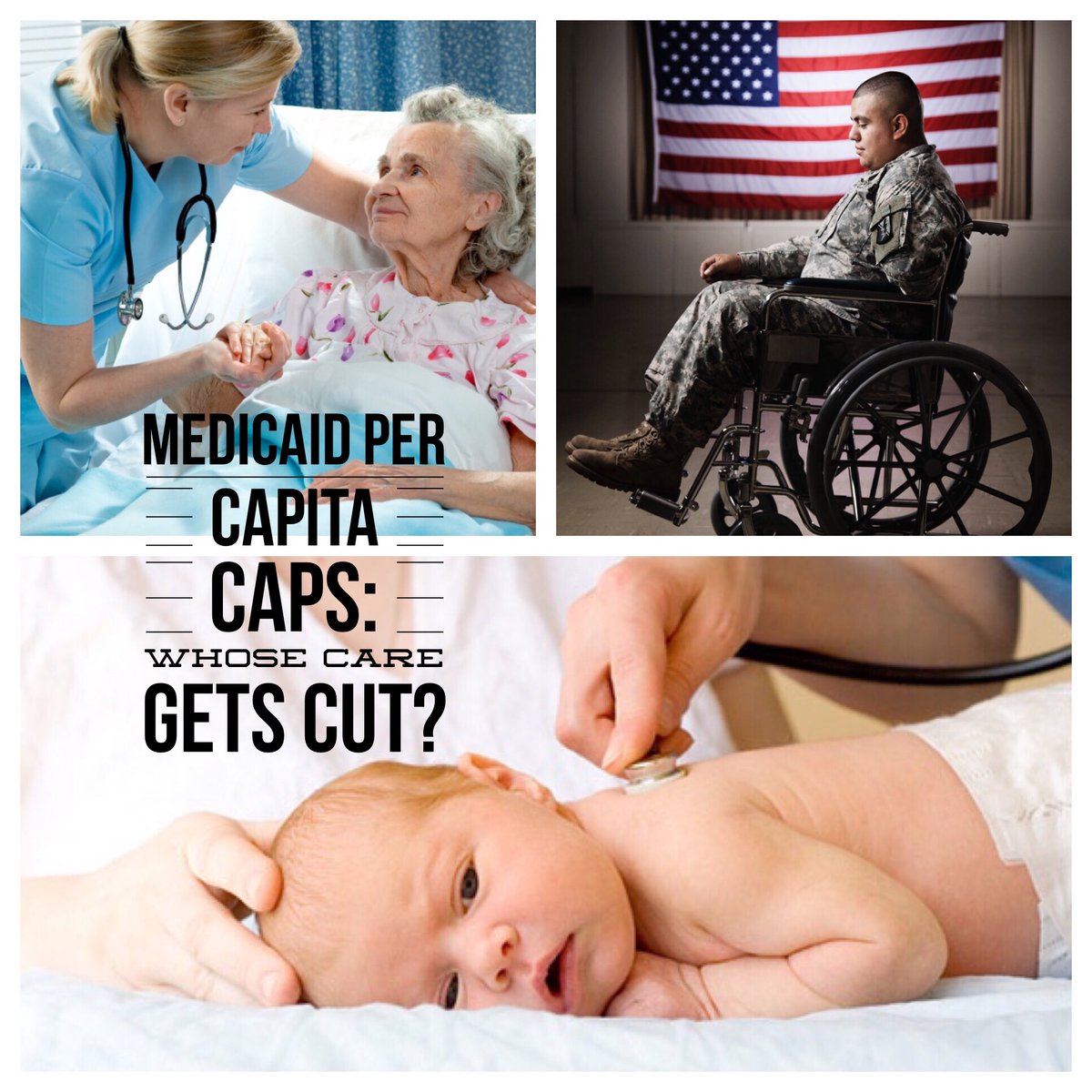 BruceLesley's tweet photo. This Op-Ed by @TheFGA’s @nstehle is both sad and disturbing. 

Medicaid is NOT a zero sum game where some people have to lose health insurance and have their healthcare and lives threatened to ensure others get it.

Nick is undoubtedly aware that children often fare poorly in such political picking and choosing of who is worthy or not. But just in case he is not, in 2017, the Senate voted to disproportionately slash child health by 31% versus just 1.9% for senior citizens in Medicaid.

@JohnCornyn may remember John McCain voting NO and saving children from that disastrous consequence by a single vote.

Also in 2017, the @HouseGOP decided Medicaid needed to prioritize certain populations over others. Left off their priority list: CHILDREN.

The current @WHOMB Director @russvought has also called for rationing and prioritizing certain groups over others in Medicaid. In a budget document he put together at the Center for Renewing America, the group that was left off his priority list: CHILDREN.

Speaking of the federal budget process, senior citizens get 6-7 times the funding that children receive in the budget. So in a zero sum game world, Nick’s belief that children would be prioritized is terribly misplaced and mistaken. 

In fact, the Children’s Health Insurance Program (CHIP) is the ONLY federal health insurance program that is block granted, set to expire, and with which Congress forces child advocates to beg for its extension every few years. Lawmakers would never do that to Medicare or their own health insurance. Just the health care of children is subjected to that process.

So Nick, your call for the rationing health care for some arbitrary definition of “deservingness” is deeply troublesome and, in such a political zero sum game, is a losing proposition for children everywhere.

Your son’s problem isn’t that a mother might get life-saving health care for cancer treatment. It is that Gov. @SarahHuckabee and the Arkansas Legislature have chosen not to fund this important Medicaid option for kids.