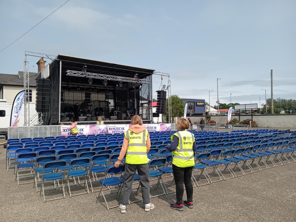 Sun is out and we're getting ready for #FriendsGoodwill Music Festival in Larne. Tickets on the gate from 6pm <a href="/Leehedleyband/">Lee Hedley Blues Band</a> <a href="/the4ofus/">THE 4 OF US</a> <a href="/SharonShannon99/">Sharon Shannon</a> #marycoughlan #francesblack